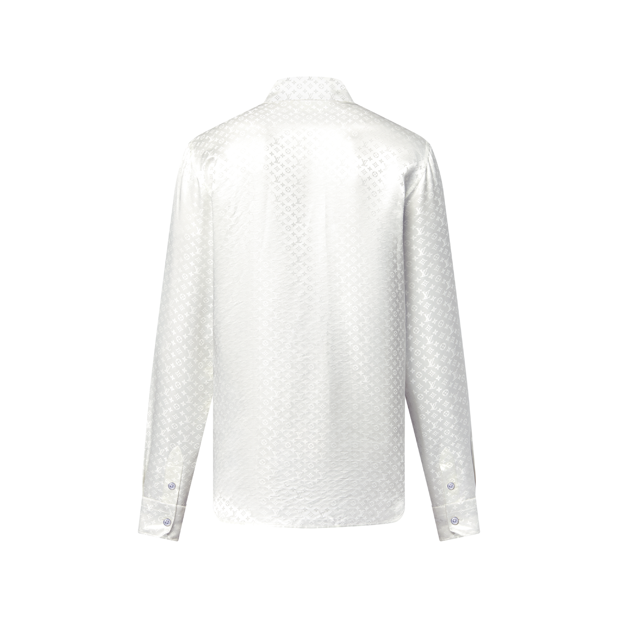 Mini Monogram Silk Evening Shirt - Men - Ready-to-Wear | LOUIS